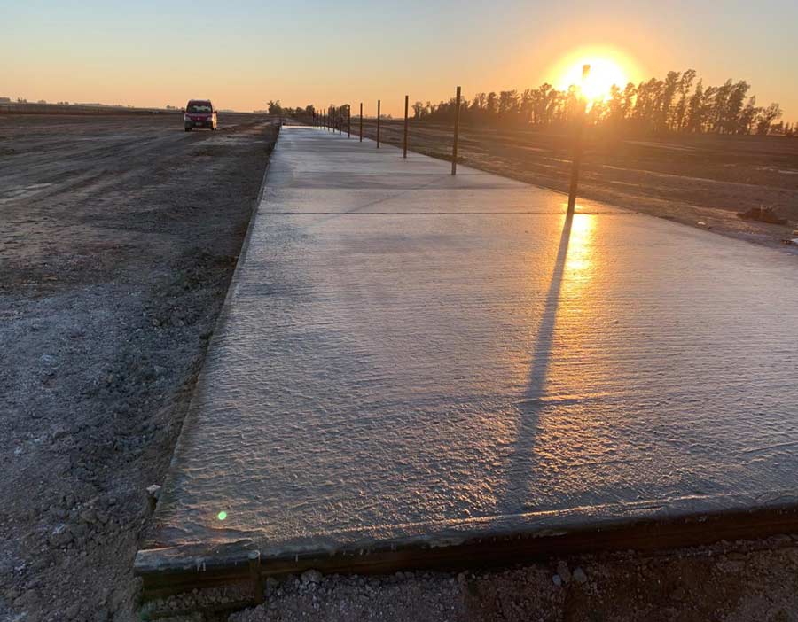 hormigón para pavimento